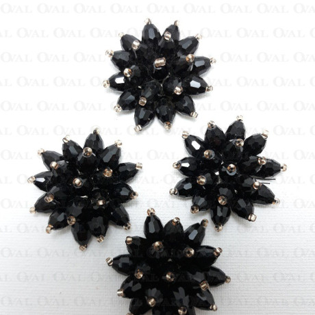 Ozdoba z kolorowych koralików 34mm/1szt  3591