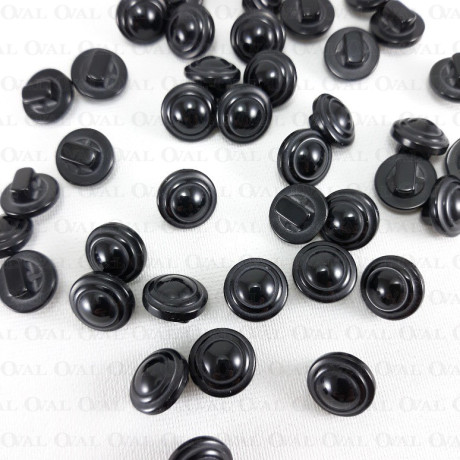 Polyester button 10mm or 11.5mm / 10 pcs no. 695