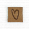 Skórka ekologiczna z sercem 3617