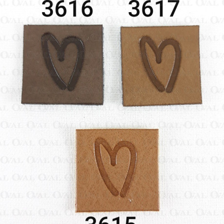 Skórka ekologiczna z sercem 3617