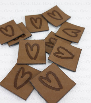 Skórka ekologiczna z sercem 3617