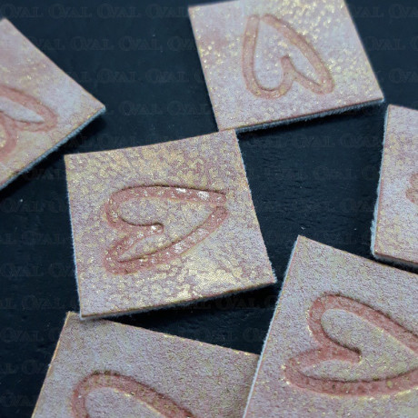 Skórka ekologiczna z sercem 3620