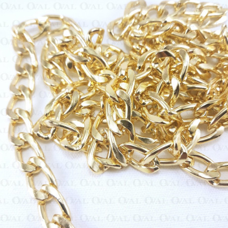 Chain 10x17mm/1m gold 3664
