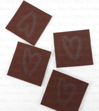 Skórka ekologiczna z sercem 3675