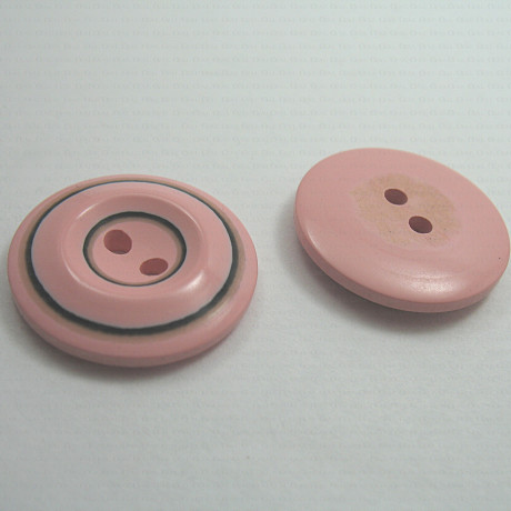 Polyester button pack of 10 pcs, 23 mm, no. 1066