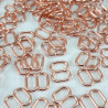 Metal adjuster 6mm/10pcs or 100pcs rose gold 1138