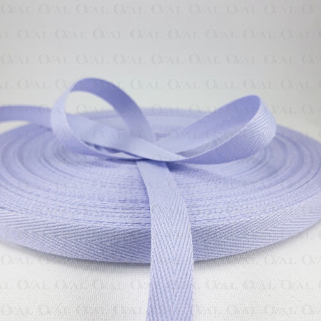 Cotton herringbone tape 10mm / 50m 3708