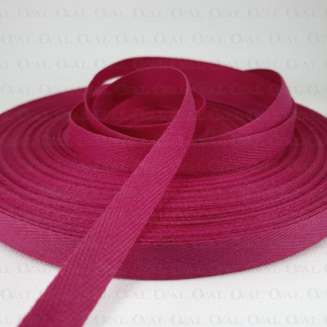 Cotton herringbone tape 10mm / 50m 3709