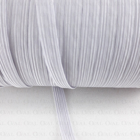 Guma w oplocie 10mm/100m biała  3058