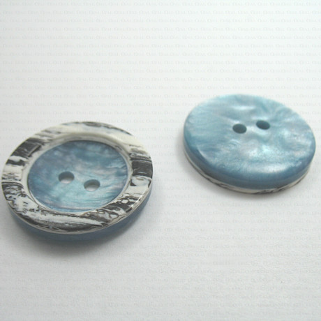 Polyester button pack of 10 pcs, 23 mm no. 1073