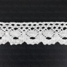 Koronka bawełniana 30mm/1yard  biel  3715