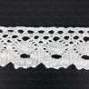 Koronka bawełniana 30mm/1yard  biel  3715