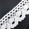 Koronka bawełniana 30mm/1yard  biel  3715