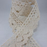 Cotton lace 30mm/1 yard ecru 3717