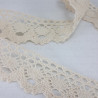 Cotton lace 30mm/1 yard ecru 3717