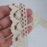 Cotton lace 30mm/1 yard ecru 3717
