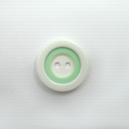 Polyester button, pack of 10 pcs, 23 mm, no. 1074