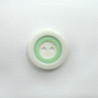 Polyester button, pack of 10 pcs, 23 mm, no. 1074