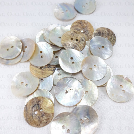 Guzik z naturalnej muszli 25mm/200szt  750