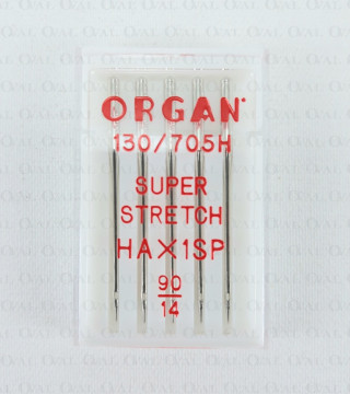 Semi-flat needles 90 Stretch 3725