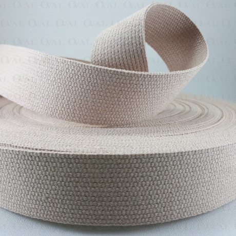 Webbing tape 30mm/1m cotton 100% 3726