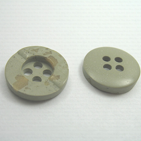 Polyester button pack of 10 pcs, 15 mm, no. 1077