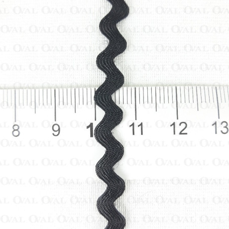 Taśma zygzak ,fala ozdobna 4mm/50m    3730