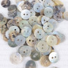 Natural shell button J 11.4mm/200pcs 3734