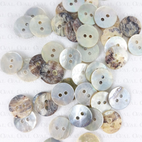 Button made of natural shell A 11.5mm/200pcs 3735