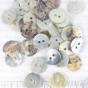 Guzik z naturalnej muszli Pakiet 10szt. 9,10,11mm nr.749