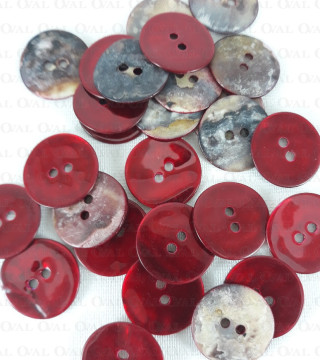 Guzik z naturalnej muszli 18mm/10szt    667