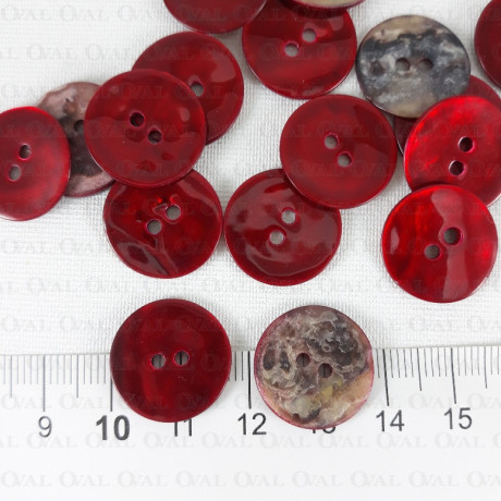 Natural shell button 18mm/10pcs 667