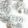 Guzik z naturalnej muszli 15mm/10szt   798