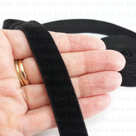 Elastic velvet ribbon 15mm/1m 112