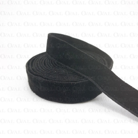 Elastic velvet ribbon 15mm/1m 112