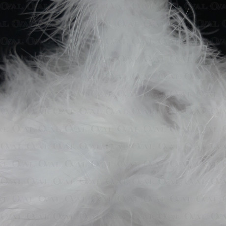 Boa marabou 1 or 9.5 m white 3758