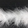 Boa marabou 1 or 9.5 m white 3758