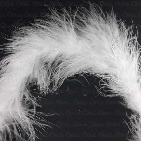 Boa marabou 1 or 9.5 m white 3758