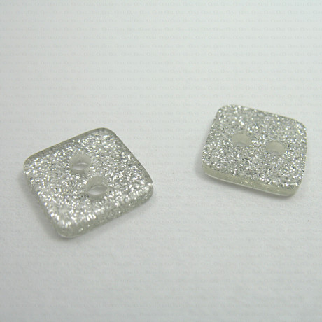 Polyester button, pack of 10 pcs, no. 1087