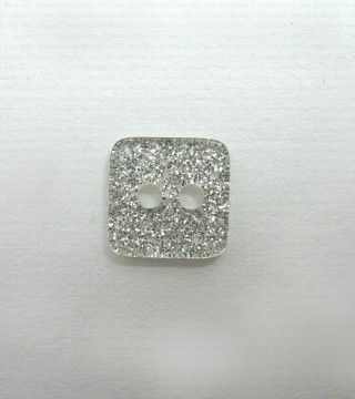 Polyester button, pack of 10 pcs, no. 1087