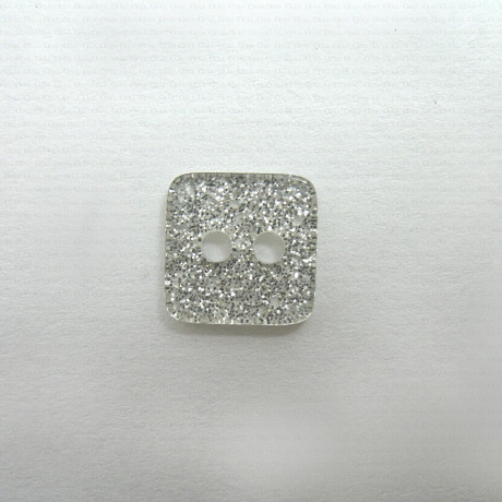 Polyester button, pack of 10 pcs, no. 1087