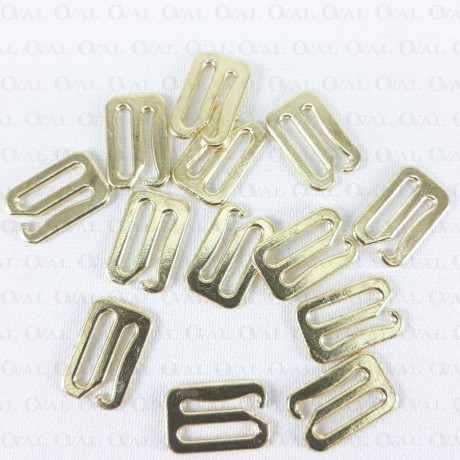 Zaczep do ramiączek - metalowy 12mm/10 lub 100szt   3766