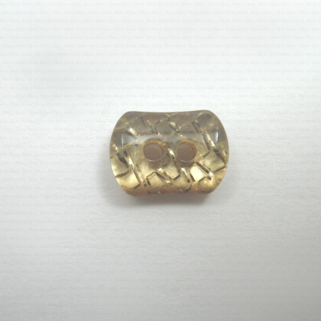 Polyester button Pack of 10 pcs. 10x15 mm no. 1088