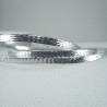 Silver metallised cord 2.5mm/50m 2391