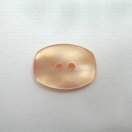Polyester button, pack of 10 pcs, 16x22 mm, no. 1089