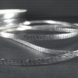 Sznurek metalizowany srebrny 2,5mm/50m 2391 Sznurek metalizowany srebrny 2,5mm/50m 2391