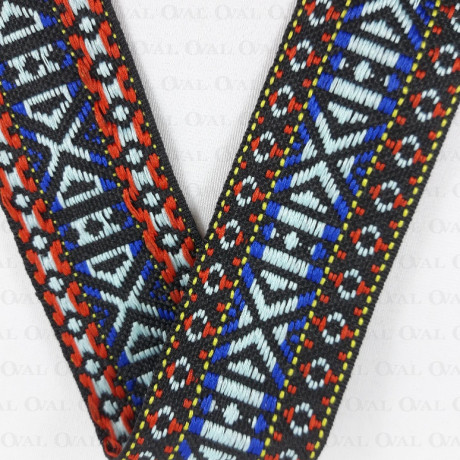 Ethnic ribbon 38mm/10m 2551