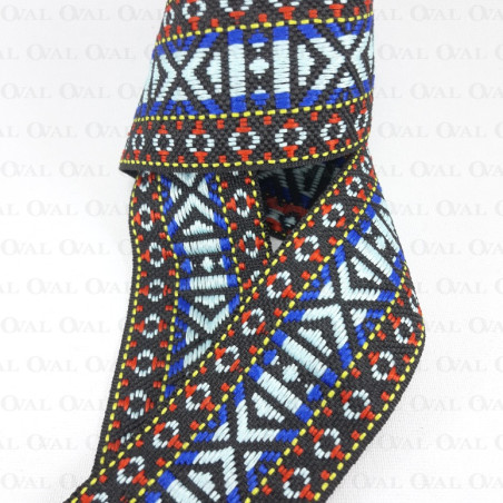 Ethnic ribbon 38mm/10m 2551
