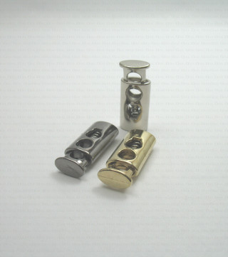 Metal two-hole stopper no. 1104