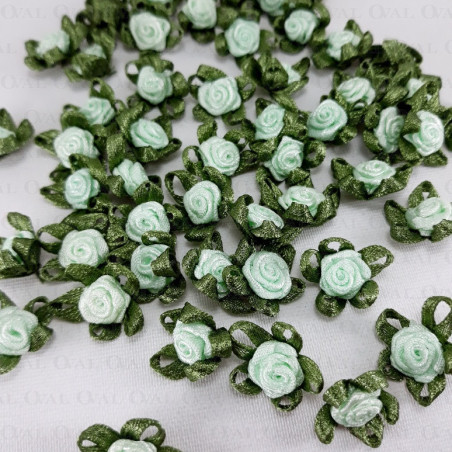 Różyczka Atłasowa 18mm/10 lub 50szt   3789